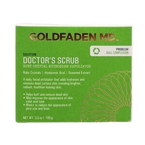 GOLDFADEN MD Doctor’s Scrub Microdermabrasion Exfoliator - 3.5 oz